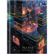 Бизнес-блокнот А6, 80л., BG «Cyber world», матовая ламинация, тиснение фольгой