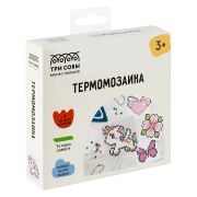 Термомозаика ТРИ СОВЫ «Единорог», набор инструментов и аксессуаров, трафареты, картонная коробка