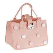 Сумка подарочная фетровая, 30*20*18см MESHU «Kitty»