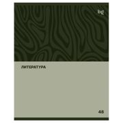 Тетрадь предметная 48л. BG «Single colour» - Литература, эконом