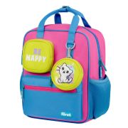 Рюкзак Först F-Kids «Be Happy!» 30,5*25,5*12см, 1 отделение, 5 карманов, эргономичная спинка