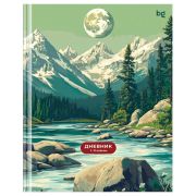 Дневник 1-11 кл. 40л. (твердый) BG «Горный пейзаж», матовая ламинация