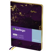 Записная книжка А5 80л., кожзам, Berlingo «Golden Shade», с рисунком