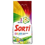 Порошок для машинной стирки Sorti «Color», 9кг
