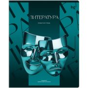 Тетрадь предметная 48л. BG «Темное стекло» - Литература, конгрев, твин-лак, 70г/м2