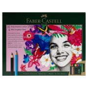 Набор художественных изделий Faber-Castell «Polychromos & Pitt Graphite Matt », 40 предметов,  студийная коробка