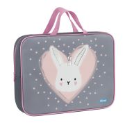 Папка текстильная с ручками 1 отделение, А4 Först «Little Friend», 350*265*80мм, текстиль, на молнии