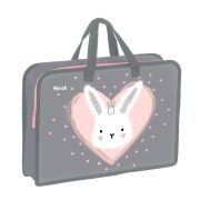 Папка с ручками 1 отделение, А4 Först «Little Friend», 340*245*75мм, пластик, на молнии