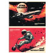 Альбом для рисования 20л., А4, на гребне BG «Star adventures»