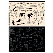Альбом для рисования 24л., А4, на гребне BG «Mono-art»