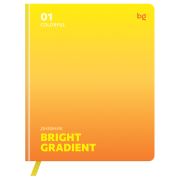 Дневник 1-11 кл. 48л. (ЛАЙТ) BG «Gradient. Yellow», иск. кожа, печать, цветн. срез, ляссе