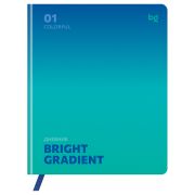 Дневник 1-11 кл. 48л. (ЛАЙТ) BG «Gradient. Blue», иск. кожа, печать, цветн. срез, ляссе