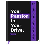 Дневник 1-11 кл. 48л. (твердый) BG «Motivation. Drive», иск. кожа, печать, ляссе, на резинке