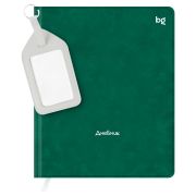 Дневник 1-11 кл. 48л. (твердый) BG «ID. Green», иск. кожа, печать, брелок с окошком, ляссе